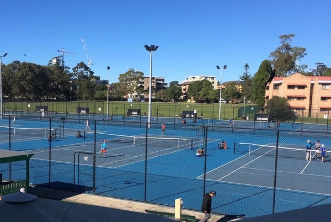 Wollongong Tennis Courts nearby to Weerona Student Accommodation Wollongong